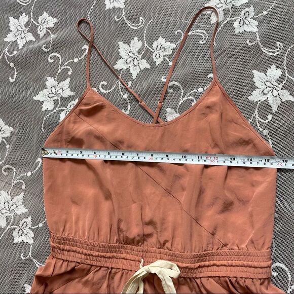 Aritzia Wilfred 100% Silk Peri Romper Size Small - Picture 8 of 11